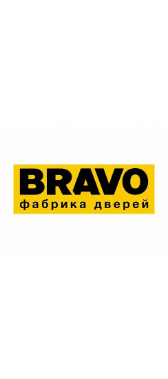 Табличка с люверсами 'BRAVO', размер : 
