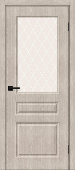 Скинни-15, цвет: Cappuccino Melinga, размер: 200*60, стекло: White Сrystal
