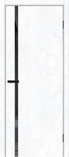 Браво-0.40.П, цвет: Snow Art, размер: 200*60, стекло: Mirox Grey