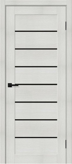 Браво-22, цвет: Bianco Melinga, размер: 190*55, стекло: Black Shine