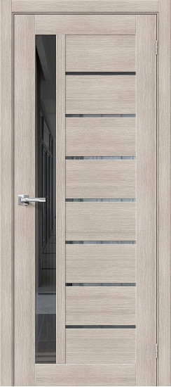 Браво-27, цвет: Cappuccino Melinga, размер: 200*60, стекло: Mirox Grey