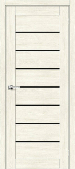 Браво-22, цвет: Nordic Oak, размер: 200*60, стекло: Black Shine