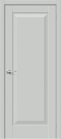 Межкомнатная дверь Прима-20, цвет: Grey Silk, с покрытием: ПЭТ, серия: Prima, размер: 200*60