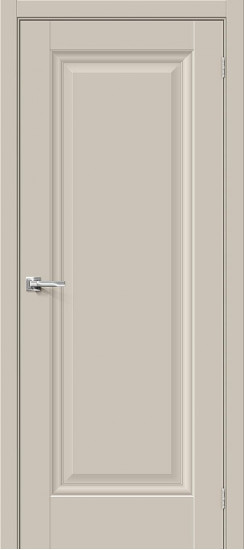 Межкомнатная дверь Прима-0, цвет: Cream Silk, с покрытием: ПЭТ, серия: Prima, размер: 200*90