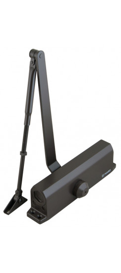 Доводчик Fuaro (Фуаро) дверной DC20-6W (DC-206W) BR до 160 кг (коричневый)