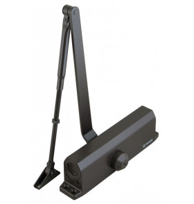 Доводчик дверной DC20-6W (DC-206W) BR до 160 кг (коричневый)