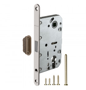 Корпус врезного замка MAGNM85C-50 (M85C-50) SN мат.никель