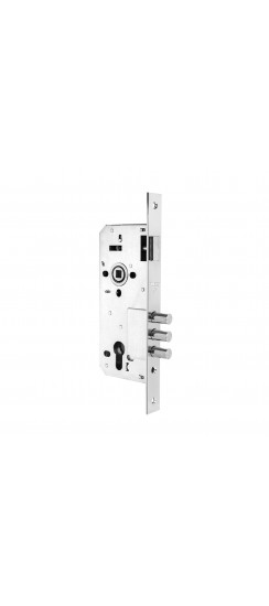 Корпус врезного замка с защёлкой DD900/C-45.85.3MR (900 3MR/CP W/B) CP хром