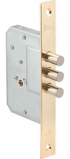 Замок Kale kilit (Кале килит) врезной крестообразный 189/3MF (45 mm) (латунь), 5 кл.