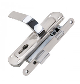 Корпус замка с ручкой LOCKSET25.ORION.5558-1 (KIT P25 5558 ORION) SN/CP мат.никель/хром
