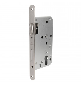 Замок врезной DD.INOX/C-55.72/R с роликовой защелкой