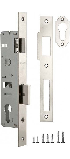Корпус Fuaro (Фуаро) узкопрофильного замка с защелкой PROF153-30/85 (153-30/85) CP хром
