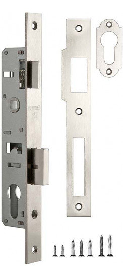Корпус Fuaro (Фуаро) узкопрофильного замка с защелкой PROF153-20/85 (153-20/85) CP хром