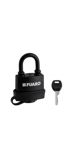 Замок Fuaro (Фуаро) навесной PL-WEATHER-3640 Black 3key (PL-3640) англ.