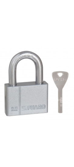 Замок Fuaro (Фуаро) навесной PL-PROTEC-2560 4 fin key (PL-2560) фин. /блистер