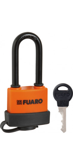 Замок Fuaro (Фуаро) навесной PL-WEATHER-3640 LS 3key (PL-3640 LS) удл. дужка, англ./блистер