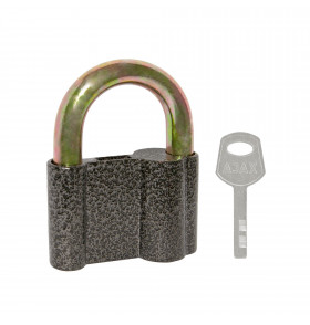 Замок навесной PD-4070 (PD-40-70) 3 fin key /коробка