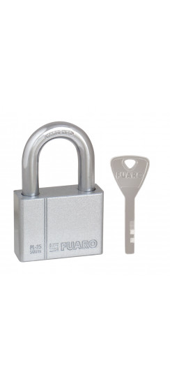 Замок Fuaro (Фуаро) навесной PL-PROTEC-2550 4 fin key (PL-2550) фин. /блистер