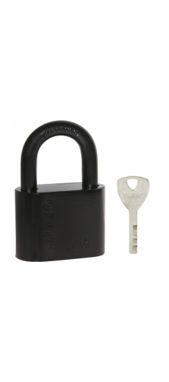 Замок Fuaro (Фуаро) навесной PL-WEATHER-1550 Black 4 fin key ( PL-15-50) диск. /блистер