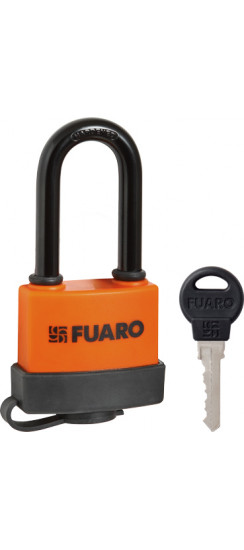 Замок Fuaro (Фуаро) навесной PL-WEATHER-3650 LS 3key (PL-3650 LS) удл. дужка, англ. /блистер