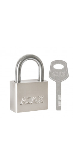 Замок Ajax (Аякс) навесной PD-3040 (PD-30-40) 3 fin key /блистер