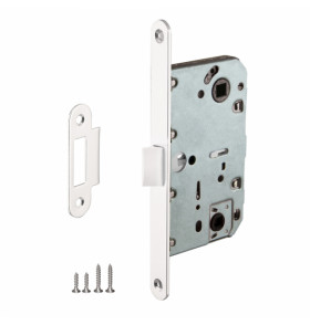 Защелка врезная PL96WC-50 WH (белый)