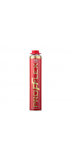 Пена монтажная PROFFLEX PRO RED Plus 65л летняя