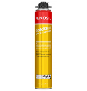 Пена монтажная PENOSIL GoldGun Low Expansion профессиональная с низким расширением, 750 мл