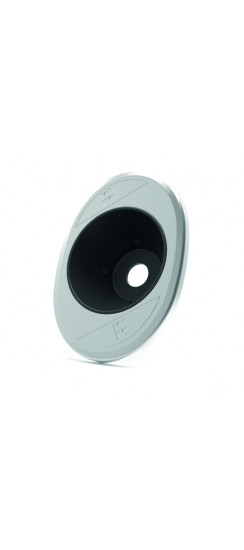 Накладка Mottura (Моттура) на замок 3D KEY, наружная 95.504A0 /глубина 20 (Мат. хром), 1 шт