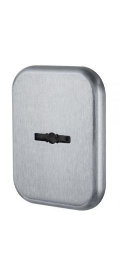 Декоратив. Armadillo (Армадилло) Квадр. накл. на сув. замок со шторкой PS-DEC SQ CT (ATC Protector 1) SC-14 Матовый хром