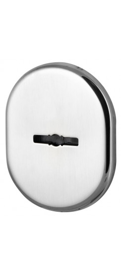 Декоративная накладка Armadillo (Армадилло) на сувальдный замок со шторкой PS-DEC CT (ATC Protector 1) CP-8 Хром