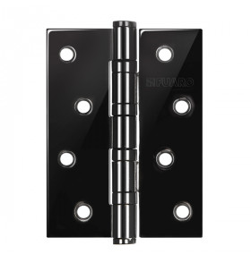 Петля универсальная IN4400U-BL BN (4BB/BL 100x75x2,5) черный глянец БЛИСТЕР