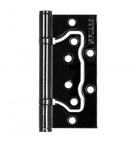 Петля универсальная без врезки IN4500W-BL BN (500-2BB/BL 100x2,5) черный глянец БЛИСТЕР