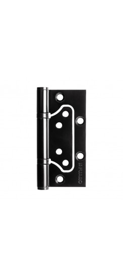 Петля Fuaro (Фуаро) из нержавейки универсальная без врезки IN4500W INOX 304 BL (500-2BB 100x2,5) черный