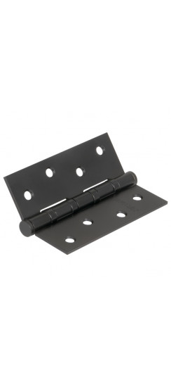 Петля Fuaro (Фуаро) универсальная IN4400U BL (4BB 100x75x2,5) черный матовый