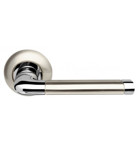 Ручка раздельная R.LD54.Stella (Stella LD28) SN/CP-3 матовый никель/хром TECH (кв. 8х140)