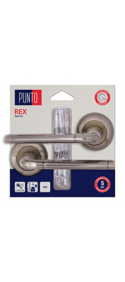Ручка Punto (Пунто) раздельная LM/A R.TL54.REX/HD ABG-6 бронза