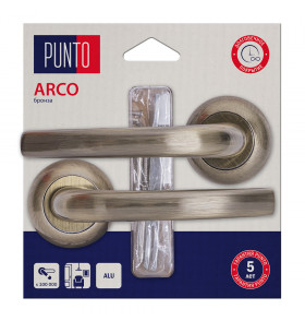 Ручка раздельная LM/A R.TL54.ARCO/HD ABG-6 бронза