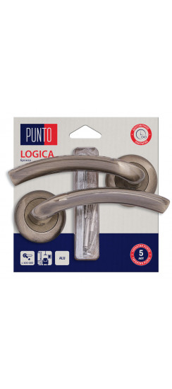 Ручка Punto (Пунто) раздельная LM/A R.TL54.LOGICA/HD ABG-6 бронза