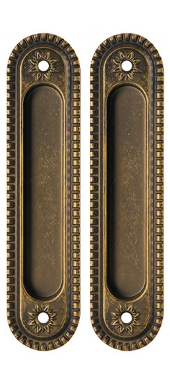 Ручка Armadillo (Армадилло) для раздвижных дверей SH.CL152.010 (SH010/CL) OB-13 античная бронза