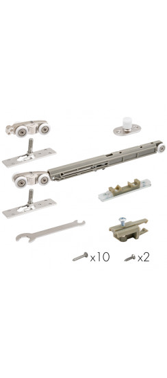 Комплект Armadillo (Армадилло) для раздвижных дверей SLD.Comfort-PRO.SET3.soft close+roller/80