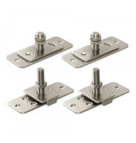 Комплект монтажных пластин SLD.Comfort-PRO/telescope.static door plates