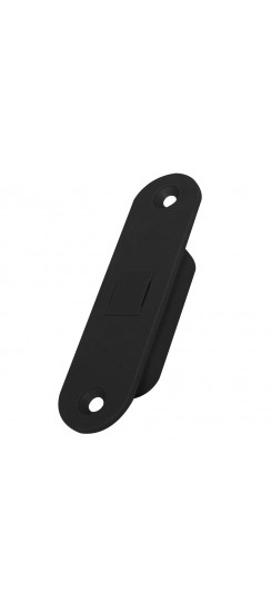 Ответная планка AGB (АГБ) для защелок Touch (для деревянных коробок) B02404.31.93 (черный)
