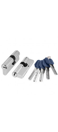 Цилиндровый механизм (Z400/90) Z4000Key90(30+10+50) CP хром