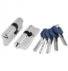 Цилиндровый механизм (Z400/90) Z4000Key90(30+10+50) CP хром