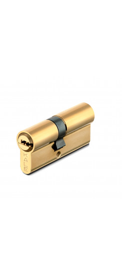 Цилиндровый механизм 164 SN/68 (26+10+32) mm упк.БЛИСТЕР латунь 5 кл.