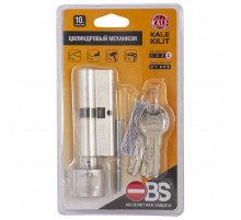 Цилиндровый механизм с вертушкой 164 OBS SCE/62 (26+10+26) mm никель 5 кл.