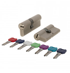 Цилиндровый механизм MaxPro7000Key80mm(30+10+40) SN никель 7key