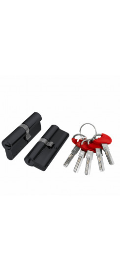 Цилиндровый механизм (D-PRO500/70) D-PRO5000Key70(30+10+30) BL черный 5Key