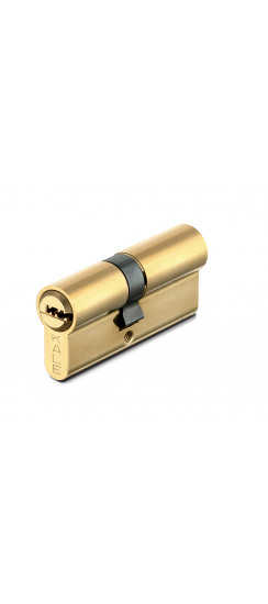Цилиндровый механизм 164 SN/80 (30+10+40) mm латунь 5 кл.